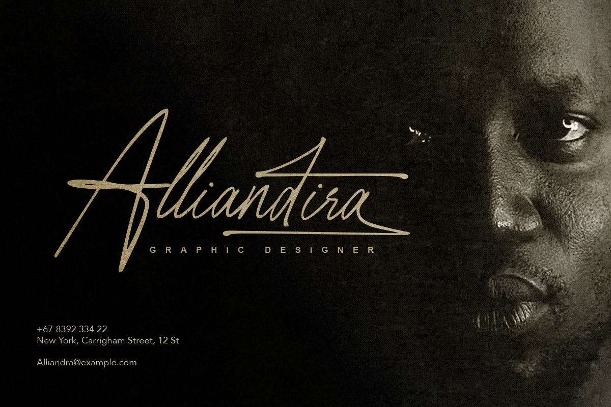 Raleigh Handwriting - Signature Font, a Script Font by Bale Type (Photo 3 of 9)