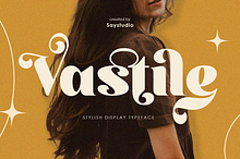 Vastile - Stylish Display Font