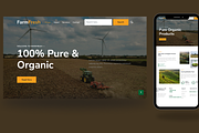 FarmFresh-Agricultural Template, a HTML Template by NomaTemplates (Thumbnail 2 of 15)