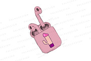 Vibrator Dildo Illustration Sex Toy, an Object Illustration by Palau (Thumbnail 7 of 11)
