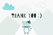 Cute winter. Graphic set., an Animal Illustration by Good Genie (Thumbnail 6 of 6)