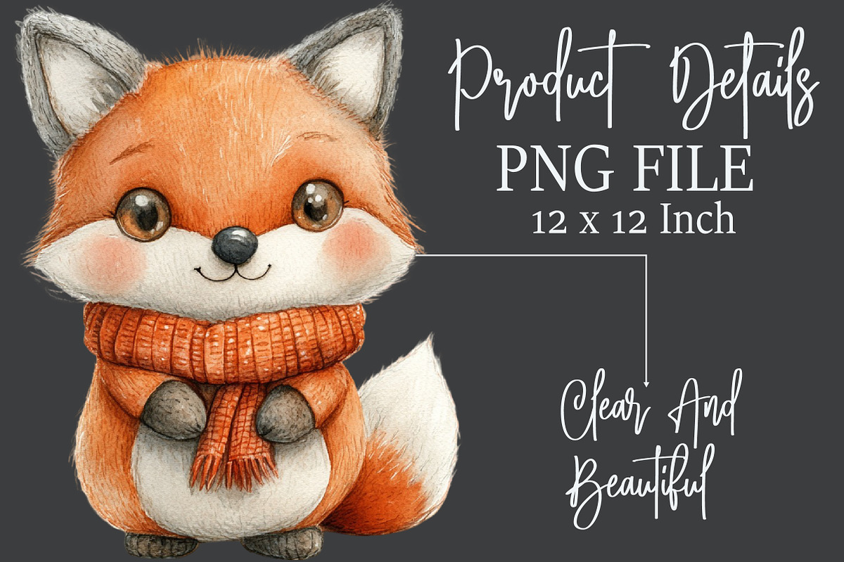 Watercolor Crochet Autumn Clipart, an Illustration by Rose Art (Photo 6 of 8)