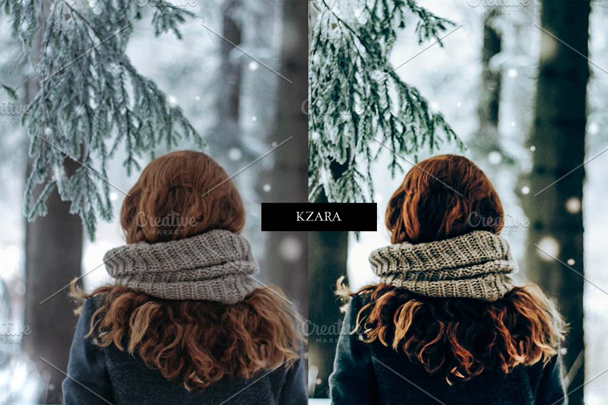 12 x Lightroom, Cinematic Winter, an Action Add-On by Kzara Visual Concepts (Photo 8 of 13)