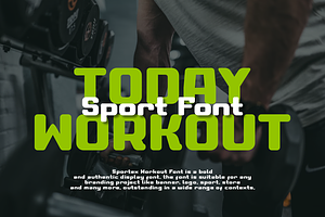 Sportex Workout Font