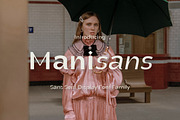 Manisans Display Font Family, a Sans Serif Font by Yukita Creative (Thumbnail 1 of 9)