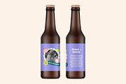 Anna + Amos Bottle Label Template, a Stationery Template by Mountain Folk Creative (Thumbnail 4 of 5)