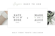 25 Delicate Feminine Logos - Vol 3, a Branding & Logo Template by Davide Bassu (Thumbnail 4 of 6)