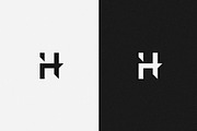 Minimalist Letter H Logo Template, a Branding & Logo Template by odyste (Thumbnail 2 of 4)