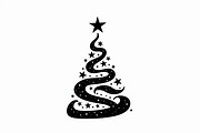 Cozy Holiday Tree Silhouette Designs, an Illustration by Gaye Art (Thumbnail 17 of 21)
