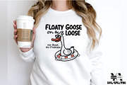 Summer Goose SVG PNG Sublimation Bun, an Illustration by Ya_ Design Store (Thumbnail 6 of 12)