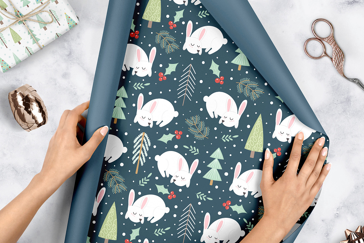 Christmas Bundle: 4 in 1, an Animal Illustration by Gulnara Sabirova (Photo 13 of 18)