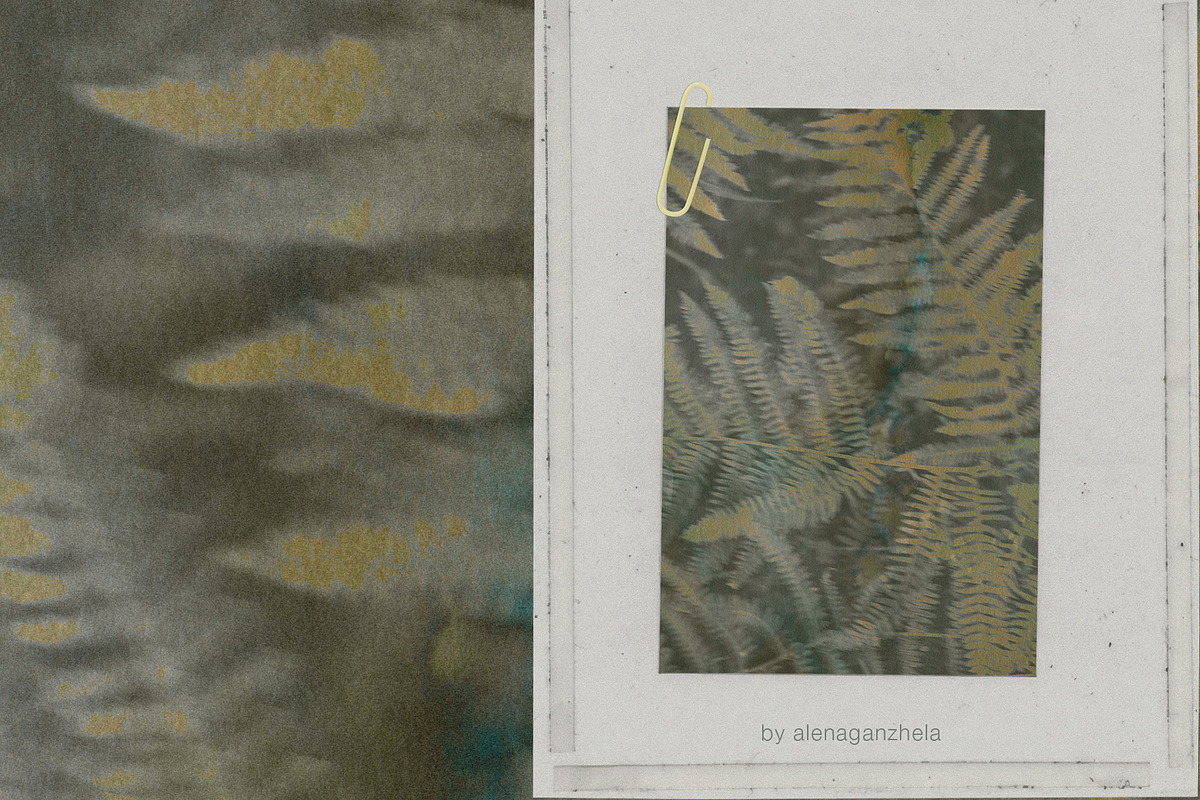 Faded Flora: watercolor botanicals, a Background Graphic by alenaganzhela (Photo 5 of 7)