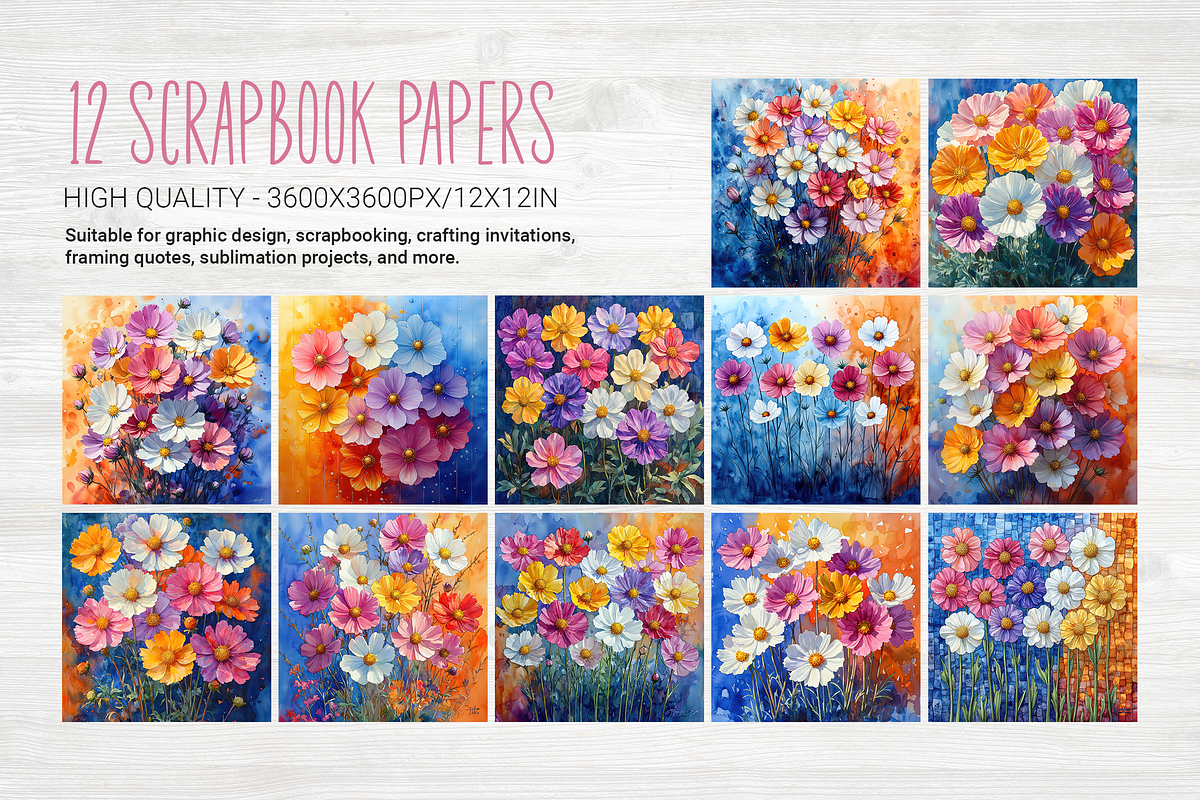 Summer Flowers, a Background Graphic by Curve Design (Photo 7 of 7)