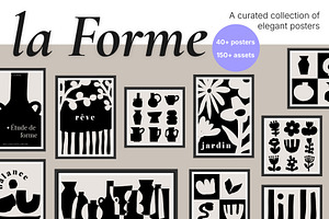La Forme - Elegant Poster Collection