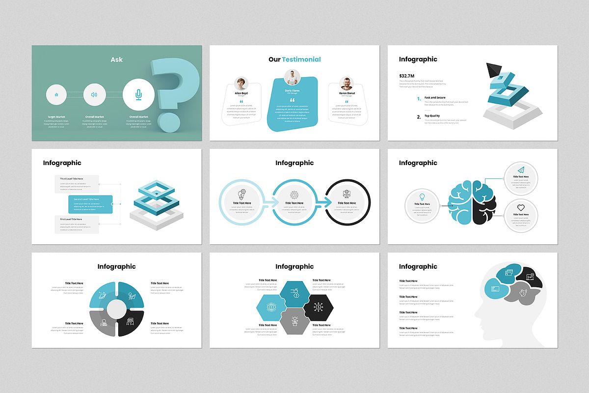 Pitch-Deck Presentation Template, a Presentation Template by GenerousArt (Photo 5 of 8)