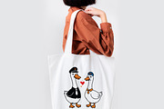 Goose Bumps SVG Funny Goose Digital, a Graphic by Star Graphic Design (Thumbnail 6 of 9)