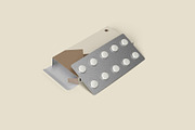 Medicine Box Packaging Mockup, a Packaging Mockup by Illusiongraphic (Thumbnail 4 of 22)