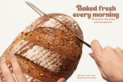 Feastline - Chunky Food Display, a Sans Serif Font by HipFonts (Thumbnail 7 of 9)