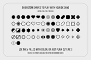 Grainy Gradients & Shapes (4K), a Texture Graphic by Ghost Paper (Thumbnail 4 of 6)