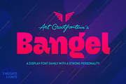 Bangel font family, a Font by Art Grootfontein (Thumbnail 1 of 11)