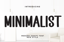 Minimalist | Script Font