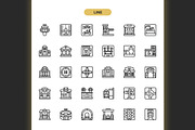 Infrastructure Icons, an Icon by Spacepixel Creative (Thumbnail 2 of 3)