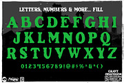 Grave Obsession - Grunge Font, a Serif Font by Remedy667 (Thumbnail 7 of 9)