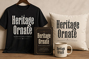 Heritage Ornate, a Slab Serif Font by Wow Magic (Thumbnail 2 of 6)