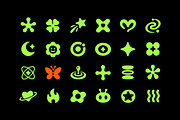 Y2K Bold Icons, an Object Graphic by Design Squad (Thumbnail 2 of 5)