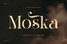 Moska Elegant Serif Font