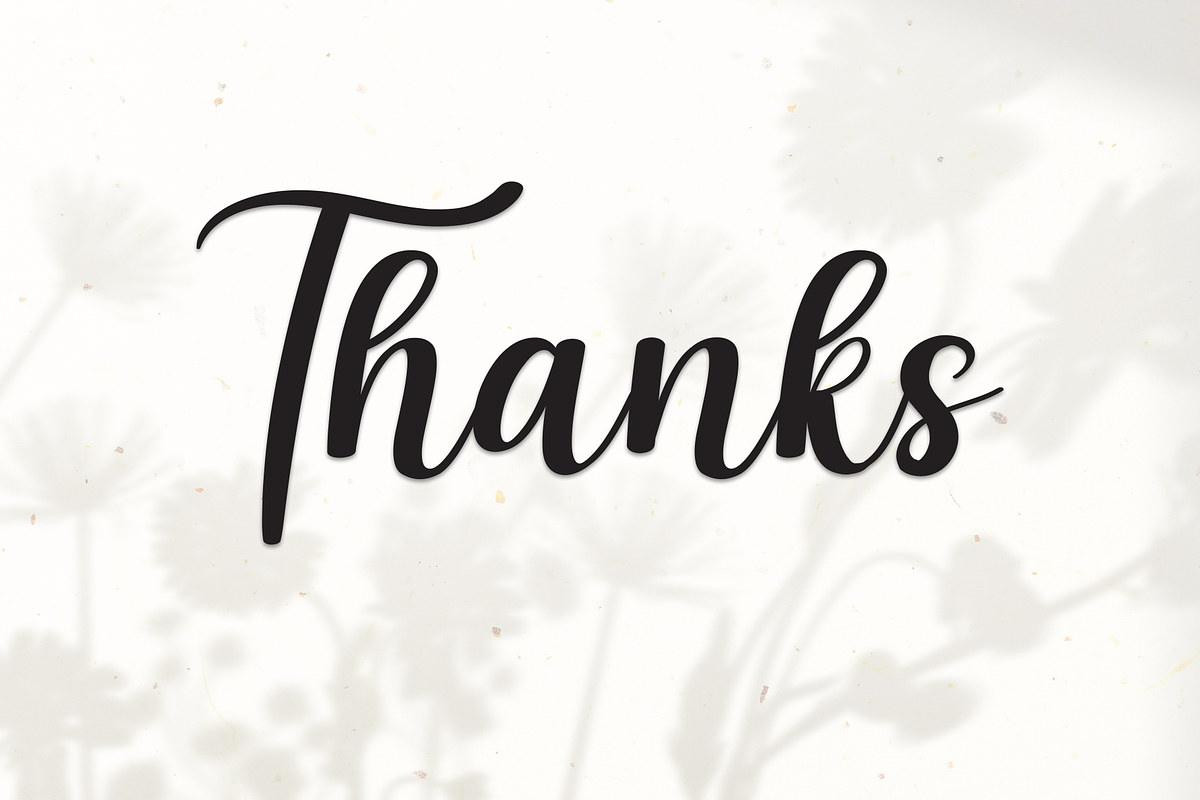Sunday | Script Font, a Handwritten Font by Scratchones (Photo 9 of 9)