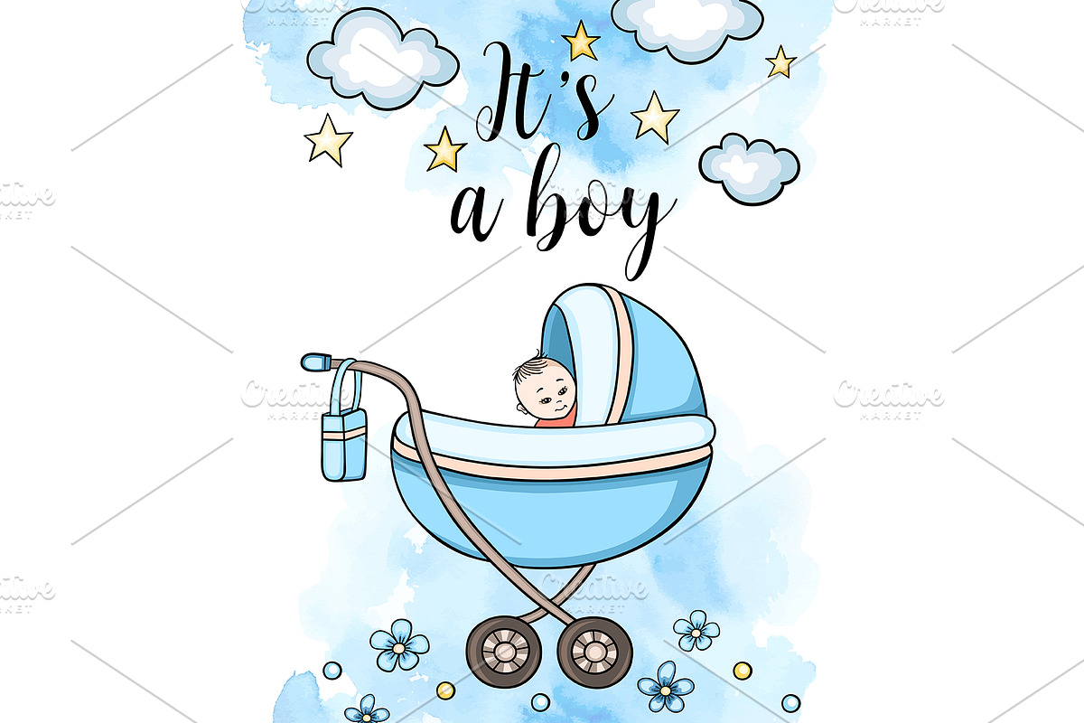 Baby Boy Design Kit, an Object Illustration by Artspace (Photo 6 of 6)