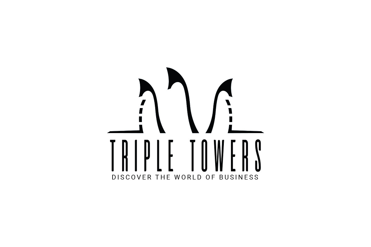 Triple Towers Logo, a Branding & Logo Template by Midgardians (Photo 2 of 4)