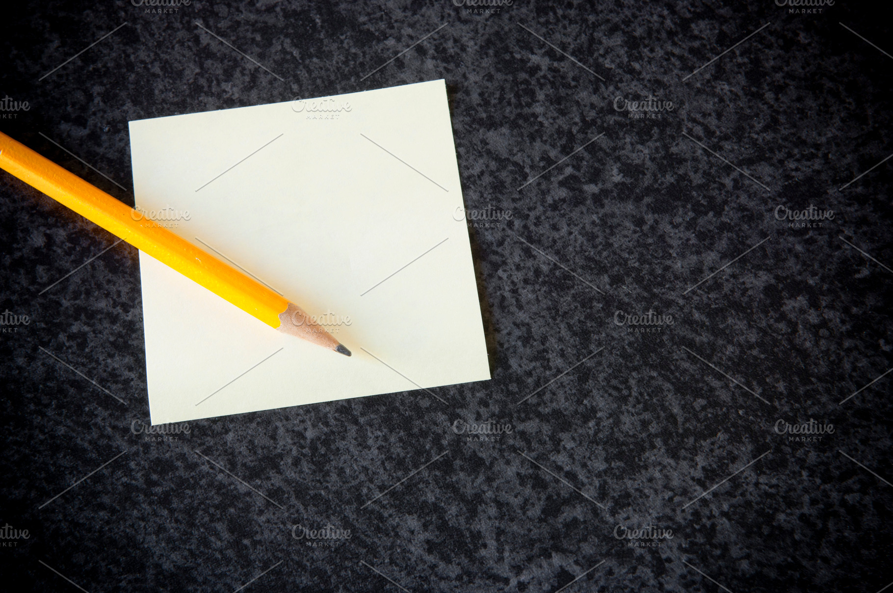 Yellow sticky note, a Business Photo by THP Creative
