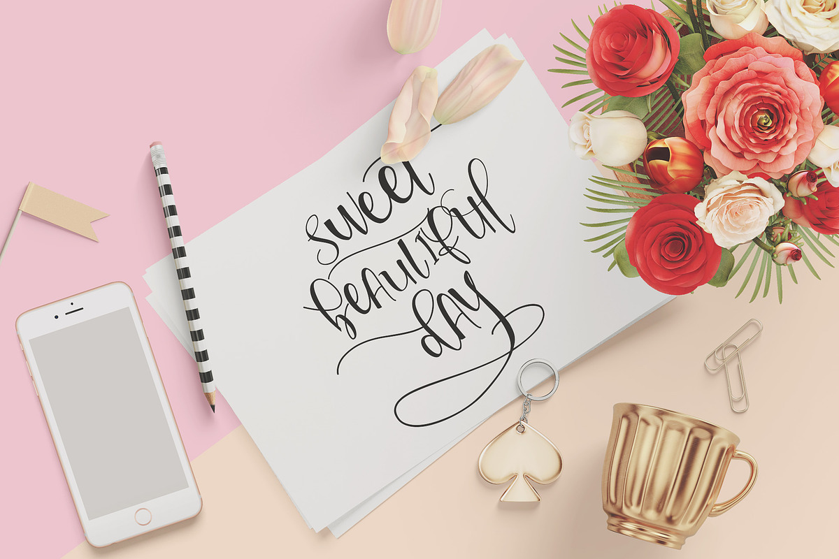 Sweetline Typeface preview 3