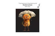 Quirky Bird Clipart, 47 PNG, an Animal Illustration by EllyandLima (Thumbnail 2 of 6)