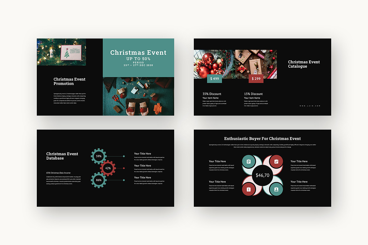 Lsin : Holiday Promo Powerpoint, a Presentation Template by Punkl Camp (Photo 15 of 16)