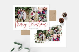 Christmas Card Template CD151