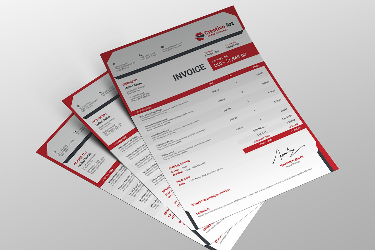 Style Invoice Template