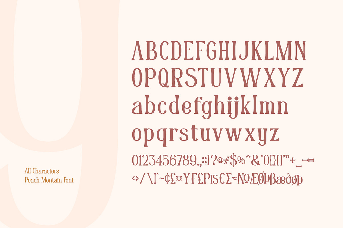 Peach Montain, a Script Font by Nathatype (Photo 8 of 10)