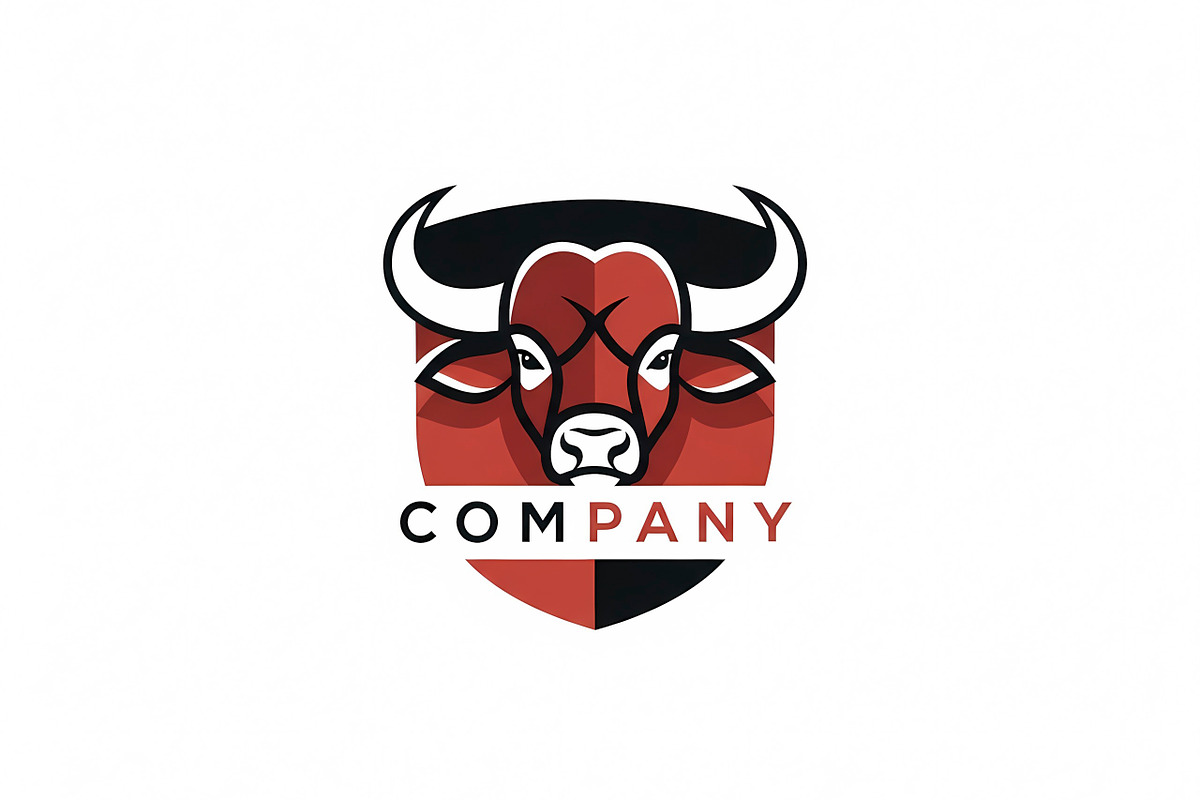 Bold Red Bull, a Branding & Logo Template by Logocreative (Photo 1 of 2)