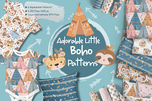 Adorable Little Boho Patterns