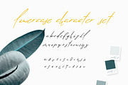 Greek font Lolotte Script, a Script Font by Greek fonts by nantia.co (Thumbnail 2 of 6)