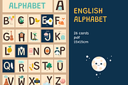 English alphabet art cards, an Education Illustration by kaplaniha (Thumbnail 1 of 5)