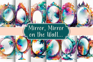 Magical Mirror Illustrations