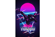 80's Retro Poster Photoshop Action, an Action Add-On by deeplabstudio7 (Thumbnail 4 of 15)