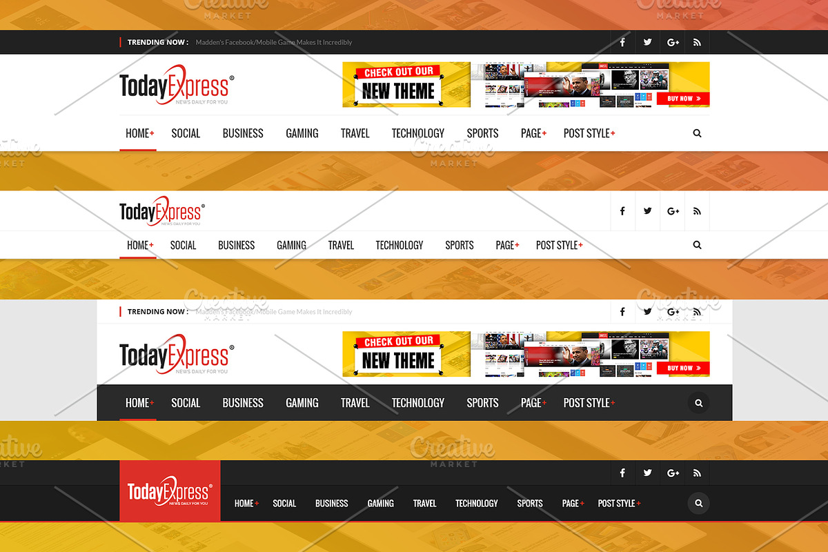 TodayExpress – News & Magazine PSD, a Websites & App Template by EngoCreative.com (Photo 4 of 5)