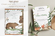 Forest animals watercolor, an Animal Illustration by Marina Ermakova (Thumbnail 8 of 13)
