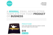 Cardeo Minimal HTML Email Template, a Websites & App Template by Cardeo (Thumbnail 2 of 5)