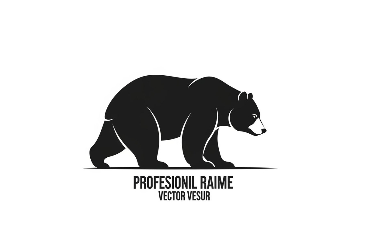 Nature Wildlife Bear Silhouette Bund, an Illustration by Designs_River (Photo 20 of 51)